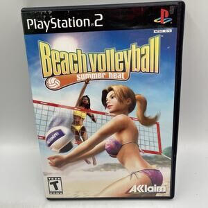 Summer Heat Beach Volleyball Sony PlayStation 2 Complete Tested